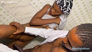check out this horny housewife banging the bbc plumber all over the house