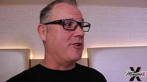 food delivery dude tommy utah blasts massive cumshot straight into maxine's hungry mouth