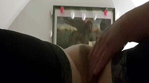 French milf slave bound and spanked by maledom in homemade bdsm humiliation with toys