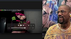 WOW! Thicc Cock Transgender Goth Babe Cums Hard Again!