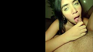 Big Tits Babe Orgasms Hard as Best Friend Creampies Her Tight Vagina