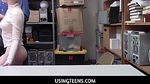 athena's teen pussy takes lp guy's deepthroat blowjobs doggystyle pounding and handjob fun