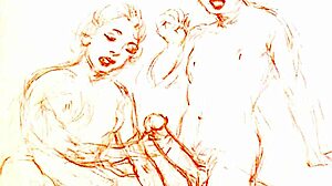 Vintage Erotic Art Captures Hairy Retro Sensuality