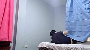 la enfermera sucia no imaginaba mi polla dentro de su coño mojado