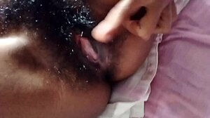 omg pregnant stepmom's on the bed flashing her sexy boobs and amazing shaved pussy 😍