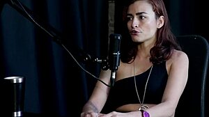 Hey, she escaped abusive relationship for hospital threesome with bisexual massager in sheer lingerie