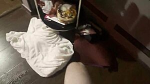 Monika Fox gulps cream after extreme facefuck fisting piss rimjob