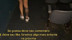 Corno Watches Wife Suck Cum in Cinema Toilet Fuck Frenzy!