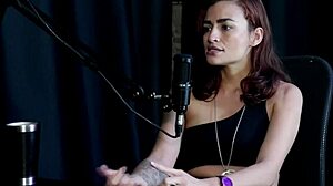 Hey, she escaped abusive relationship for hospital threesome with bisexual massager in sheer lingerie