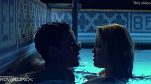 yo this celebrity chick's creampie after swim lessons is wild hd