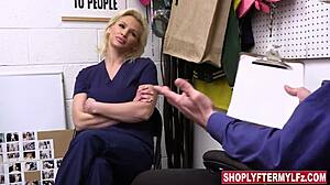 beautiful blonde nurse charli phoenix craves patient cock at hospital