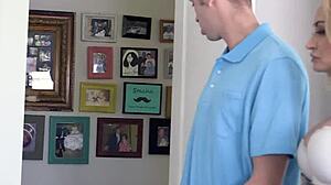 claudia valentine ovulates calls husband for creampie breeding fuck session bareback