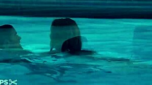 yo this celebrity chick's creampie after swim lessons is wild hd