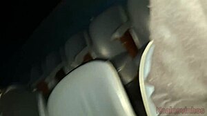 Corno Watches Wife Suck Cum in Cinema Toilet Fuck Frenzy!