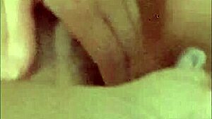 candid close up of shy amateur girlfriend shaving her smooth pussy