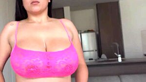 Sexy Latina Kaori's Massive Ass And Tits Wrap Around Monster Cock On Sofa
