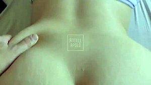 Submissive tattooed girlfriend rebolas wildly on muscular cock