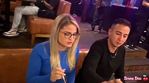 Valentine's Dessert: Wild Hotel Fuck with Blonde and Brunette Milfs