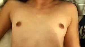 omg my tight hairy pussy gaps from hard asian pounding