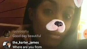 Huge Ebony Boobs Flashing For Hush Money!