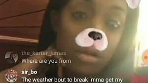 Huge Ebony Boobs Flashing For Hush Money!