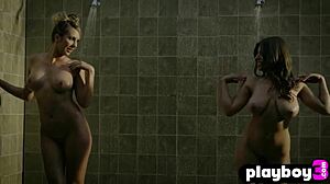 Amazing Big Ass Babes and Hot Blonde Coach Sarati Rip Clothes in Workout