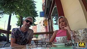 Hunt4k deepthroat pickup turns cute girls stunning beauties