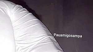 married slut sucks me off then takes black cock gloryhole style at swingers house 😏👅