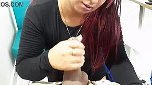 i beg my chubby colombian secretary to rush over for a wild office fuck