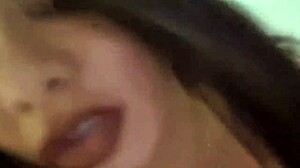 primeiro teste do jhonny hot1 😍 big cock casting com latina linda mostrando clitão e pussy grande 👅💦