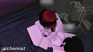 Whore Rides Cowgirl Deepthroats then Takes Facial Cumshot in New Condo