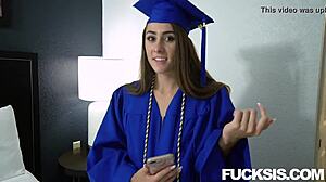 OMG! Stepbro Turns Mackenzie Mace's Speech Practice into Wild Doggystyle Fuck!