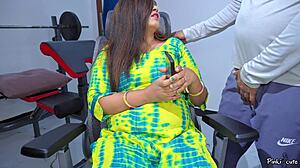 ever dreamed of your hot indian stepsis creaming on your cock?