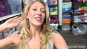 addison's first gangbang has her bent over taking monster cocks doggystyle 😈💦