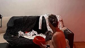 sandra milf hooker from ludwigsburg rims ass takes facefuck deepthroat