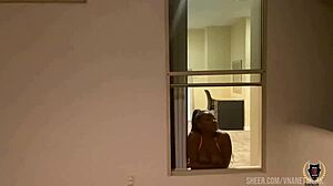 window bj on osa lovely's perfect bubble ass milking rome major 🍑💦