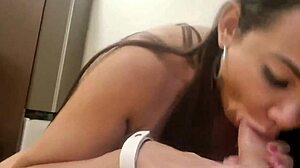 primeiro teste do jhonny hot1 😍 big cock casting com latina linda mostrando clitão e pussy grande 👅💦