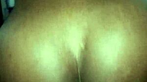 African Wife Rides Husband's Monster Cock in Wet Passionate Reverse Cowgirl. Homemade Black Couple Pussy Fucking Action.