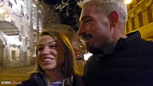 Annalisa Danika's wild foursome explodes in double squirt and cum facials