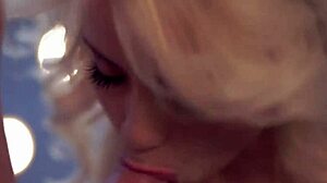milf licks and blows cock hard before massive facial cumshot explosion!