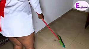 big ass ebony maid caught riding boss stepson's monster cock doggystyle 🍫🍑😏