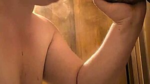 Choking BBW Blindfolded Gags on Monster Dildo Spitting Puke for Ages