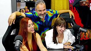 WOW binhO TED's hotties STRIP and FUCK on podcast pépum!!