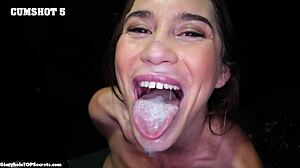 expert gloryhole cocksucker milks loads swallowing every drop like liquid lunch pro