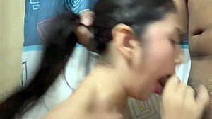 Stepsis emerges craving deepthroat on my full cock