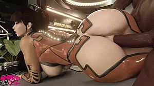 Who can resist Eve's jigglebutt getting pounded hard?