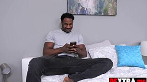 roommate's monster black cock turns squirter queenie sateen into a mess