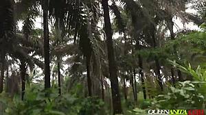 doctor fucks local african pussy queen anita deep in bush