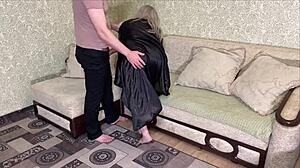 Mature Mistress Sucks Cock And Spreads Big Ass!