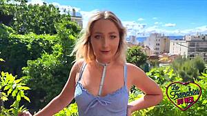 Chloe Fills Asshole with Cock in Lingerie Frenzy